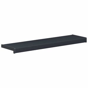 vidaXL Appui de fen&ecirc;tre Anthracite avec grain de bois 60 x 20 x 4,5 cm