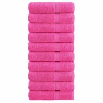 vidaXL Serviettes de douche de qualité supérieure 10 pcs 100% coton