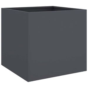 vidaXL Jardini&egrave;re anthracite 42x40x39 cm acier