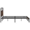 vidaXL Cadre de lit sans matelas 150x200 cm ch&ecirc;ne marron