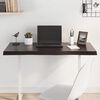 vidaXL Dessus de table bois massif trait&eacute; bordure assortie