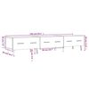 vidaXL Meuble TV sonoma gris 150x36x30 cm bois d'ing&eacute;nierie