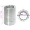vidaXL Conduit de ventilation aluminium 6 m Ø10 cm