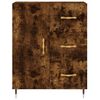 vidaXL Buffet ch&ecirc;ne fum&eacute; 69,5x34x90 cm bois d'ing&eacute;nierie