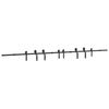 vidaXL Kit de quincaillerie de porte coulissante 400 cm acier noir