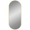 vidaXL Miroir mural Dor&eacute; 70x30 cm Ovale