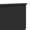 vidaXL T&ecirc;te de lit Ch&ecirc;ne noir 200 cm Bois d'ing&eacute;nierie