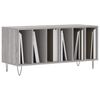 vidaXL Armoire &agrave; disques sonoma gris 100x38x48 cm bois d'ing&eacute;nierie