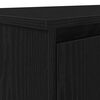 vidaXL Bureau ch&ecirc;ne noir 120x42x76 cm bois d'ing&eacute;nierie
