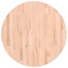vidaXL Dessus de table &Oslash;70x2,5 cm rond bois massif de h&ecirc;tre