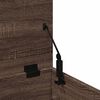vidaXL Bo&icirc;te de rangement ch&ecirc;ne marron 40x42x46 cm bois d'ing&eacute;nierie