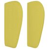 vidaXL T&ecirc;te de lit avec oreilles Vert 83x23x78/88 cm Tissu