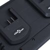 vidaXL Jeu d'outils &eacute;lectriques de jardin avec chargeur et batteries