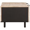 vidaXL Table basse Blanc 100 x 54 x 40 cm Bois de mangue massif