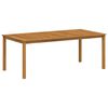vidaXL Ensemble de salle &agrave; manger pour jardin 9 pcs Beige