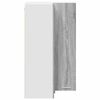 vidaXL Armoire suspendue Gris Sonoma et Blanc 57 x 57 x 100 cm