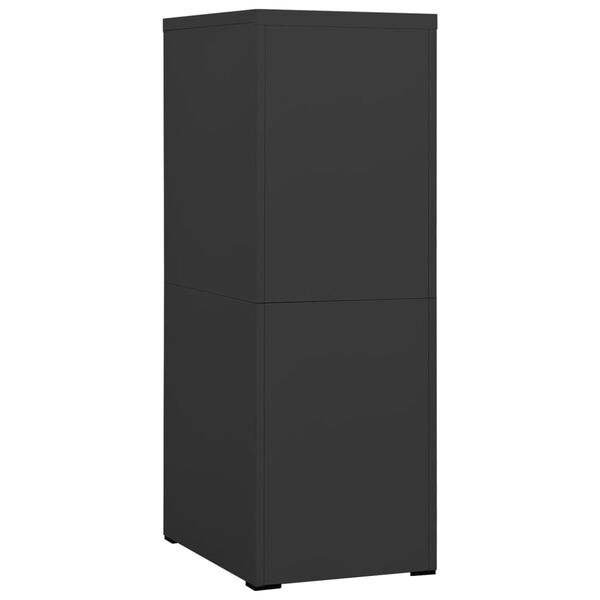 vidaXL Classeur Anthracite 46x62x133 cm Acier