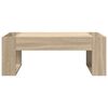 vidaXL Table basse Ch&ecirc;ne Sonoma 110 x 50 x 41 cm Bois d'ing&eacute;nierie