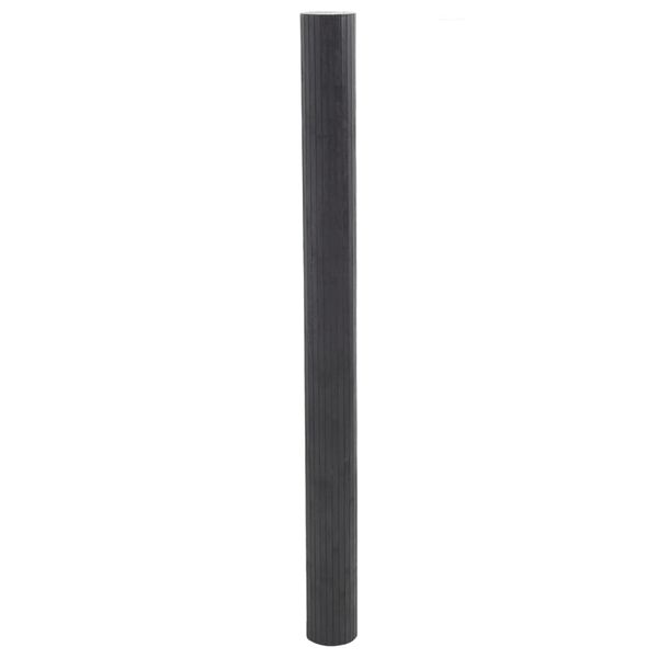 vidaXL Cloison de s&eacute;paration gris largeur 400 cm hauteur 165 cm bambou
