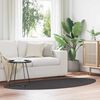 vidaXL Tapis de surface HUARTE Anthracite 100 x 200 cm Polyester