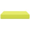 vidaXL Coussin de canap&eacute; d'ext&eacute;rieur Vert 60 x 60 x 8 cm Polyester