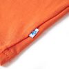 T-shirt pour enfants orange vif 116
