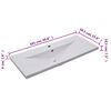 vidaXL Ensemble de meubles de salle de bain Gris b&eacute;ton Agglom&eacute;r&eacute;