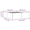vidaXL Cadre de lit sans matelas ch&ecirc;ne marron 160x200 cm