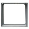 vidaXL Abri de stockage de bois Acier galvanis&eacute; 172x91x154 cm Gris