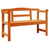 vidaXL Banc ext&eacute;rieur 2 -Seater 119 x 44 x 76 cm Bois de pin massif