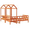 vidaXL Ensemble de lit de jour avec toit sans matelas 90x200 cm