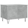 vidaXL Table basse Gris b&eacute;ton 60x44,5x45 cm Bois d'ing&eacute;nierie