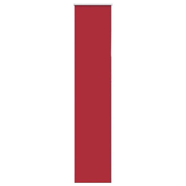 vidaXL Store enrouleur occultant rouge largeur du tissu 35,7 cm