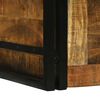 vidaXL Bo&icirc;te de rangement 80 x 50 x 50 cm Bois de mangue brut