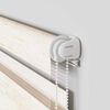 vidaXL Store z&egrave;bre beige marbr&eacute; largeur du tissu 160,9 cm polyester