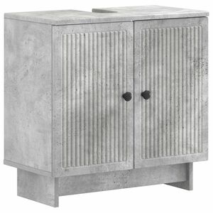 vidaXL Meuble sous Lavabo de Salle de Bain EDE Gris b&eacute;ton