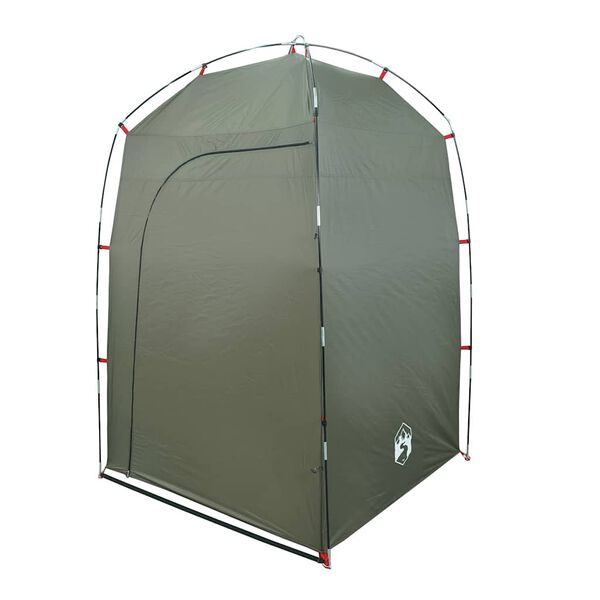 vidaXL Tente de douche vert olive imperméable