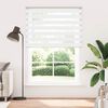 vidaXL Store z&egrave;bre blanc 165x200 cm largeur du tissu 160,9cm polyester