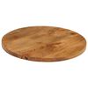 vidaXL Dessus de table &Oslash; 50x2,5 cm rond bois de manguier massif