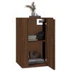 vidaXL Meubles TV muraux 2 pcs Ch&ecirc;ne marron 40x34,5x60 cm