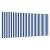 vidaXL Auvent R&eacute;tractable Bleu et Blanc 300 x 250 cm