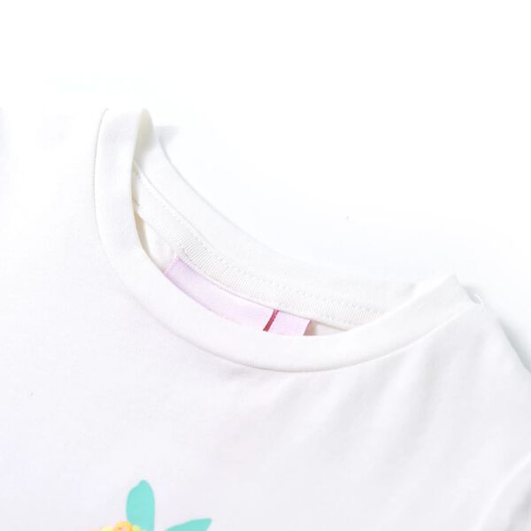 T-shirt pour enfants &eacute;cru 104