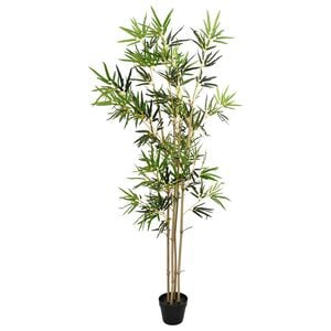 vidaXL Arbre en Bambou Artificiel Vert 75,5 x 18 x 175 cm