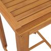vidaXL Ensemble de bar de jardin avec coussins 5 pcs Marron