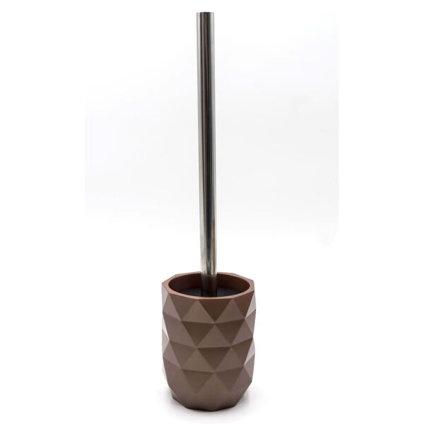 RIDDER Brosse de toilette Joyce Marron fonc&eacute; m&eacute;tallique