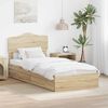 vidaXL Lit de Rangement Ch&ecirc;ne Sonoma 70 x 190 cm Bois d'ing&eacute;nierie
