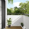 vidaXL &Eacute;cran de balcon blanc 90x1000 cm 100% polyester oxford
