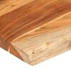 vidaXL Dessus de table 90x80x2,5 cm rectangulaire bois massif d'acacia