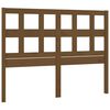 vidaXL T&ecirc;te de lit Marron miel 185,5x4x100 cm Bois massif de pin