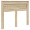 vidaXL Cadre de lit Sonoma 120 x 190 cm Bois de pin massif